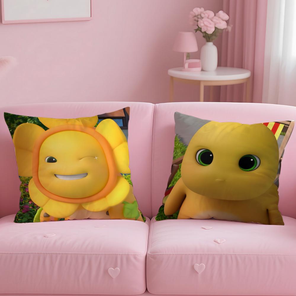 Beliebte Cartoon Nailong Kissenbezug Weich & Leicht zu Waschen Kissenhülle – Vielseitig für Sofa, Bett, Reise und Büro