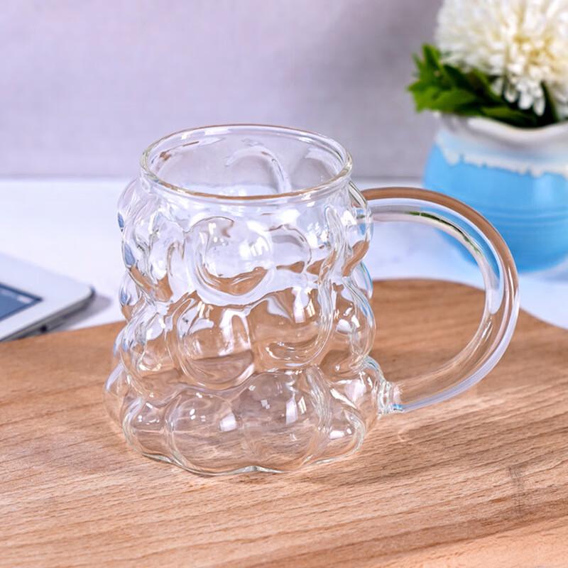 Shengfuyuan Trauben-Design Borosilikatglas Tassenset