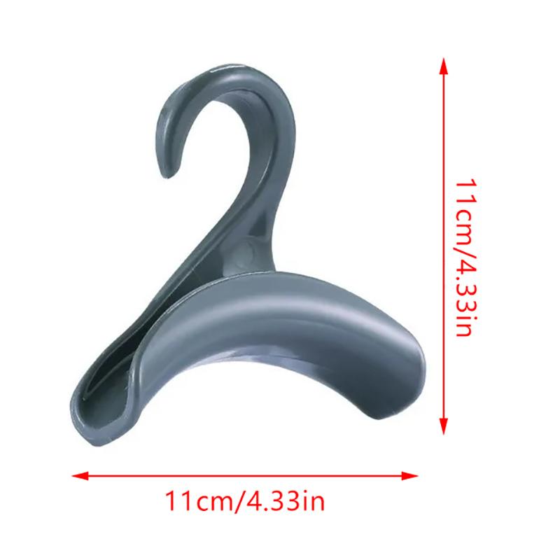 2Pc Plastic Hanging Storage Rack Multifunctional Anti-Damage Closet Rod Purse Handbag Hanger Hooks Handbag Organizer Wardrobe