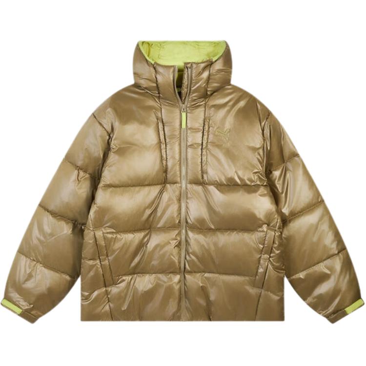 

Puma Outdoorist Хлопковая куртка с капюшоном, инфракрасная, тепловая, ветрозащитная, водоотталкивающая, мужская, цвет шоколадно-бобовый, 635730-69 L