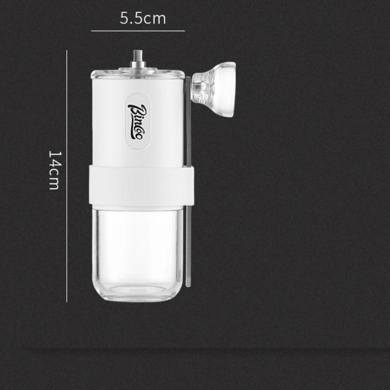 Bärbar Manuell Kaffebönsmalare med Konisk Keramisk Burr Vikbar Kaffekvarn för Utomhusresor Camping