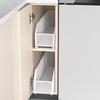Pull-Out Kitchen Drawer Organizer for Narrow Deep Cabinets