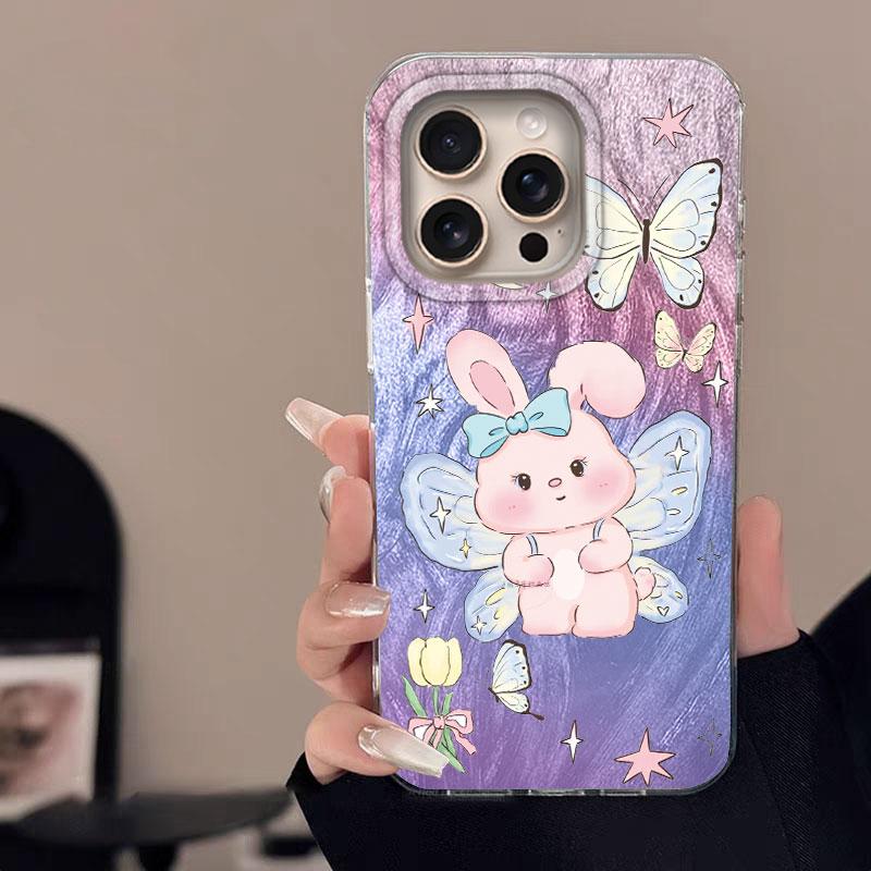 Case For IPhone 16 16 Pro Max 5G Phone Cover Cartoon Cat Panda Pattern Popular Fashion Protective Silicone Bumper For IPhone 16