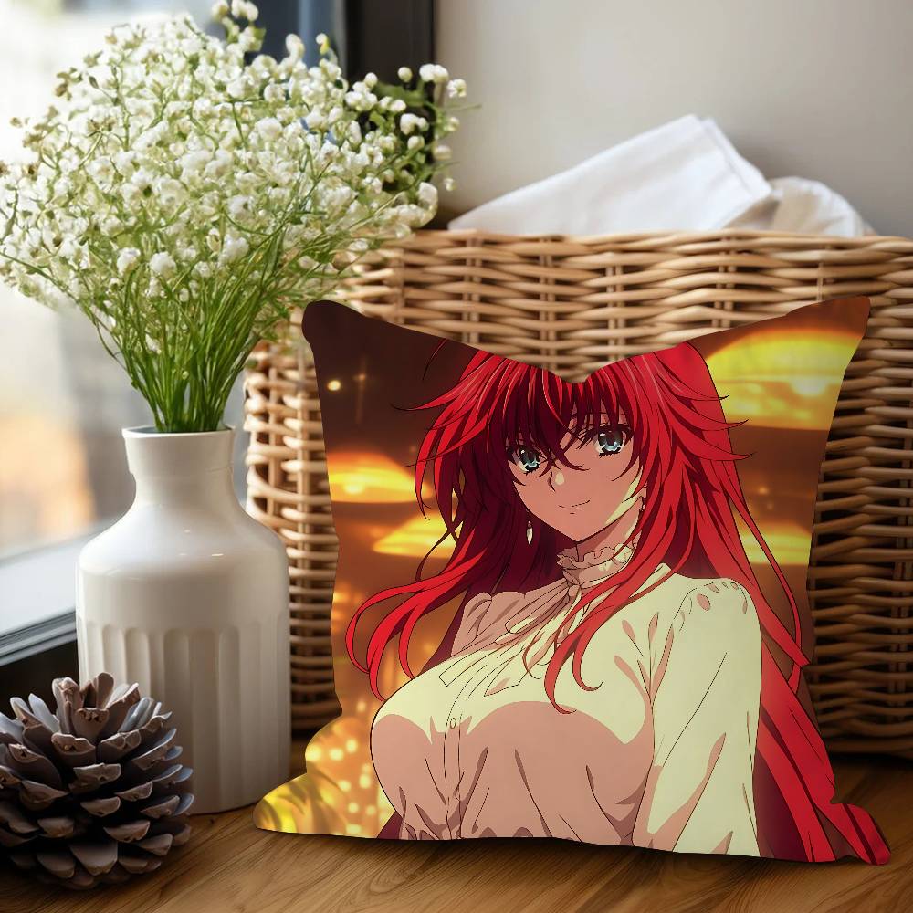 R-Rias G-Gremory Personalized Pillow Dust Cover Bedroom Kids Party Decoration Pillowcase Birthday Children Gift