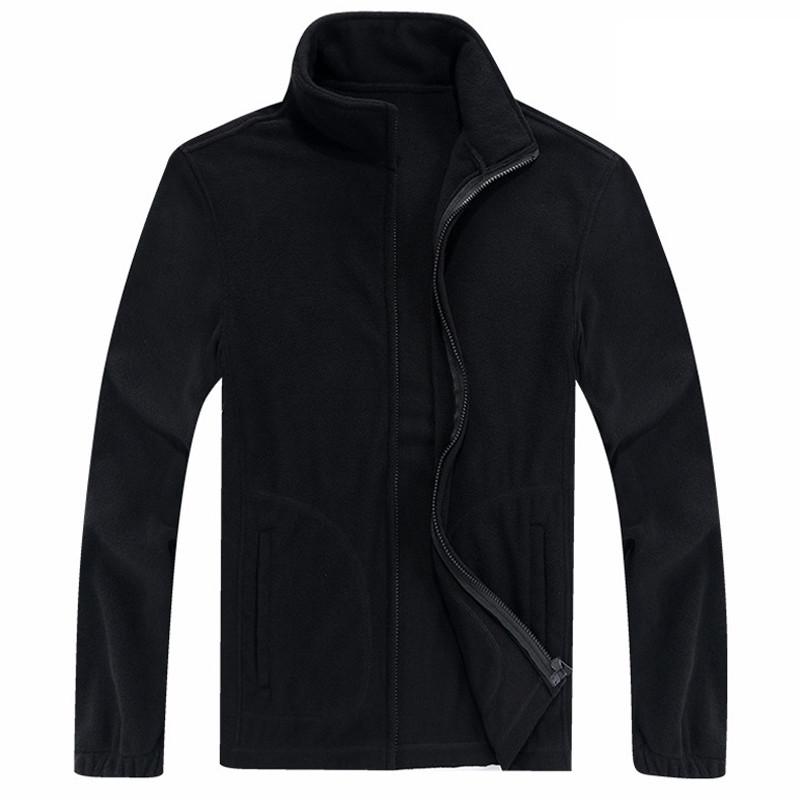 Men Casual Jackets Outwear Sweatshirt Thermal Coats Solid Jackets And Coats Stand Collar