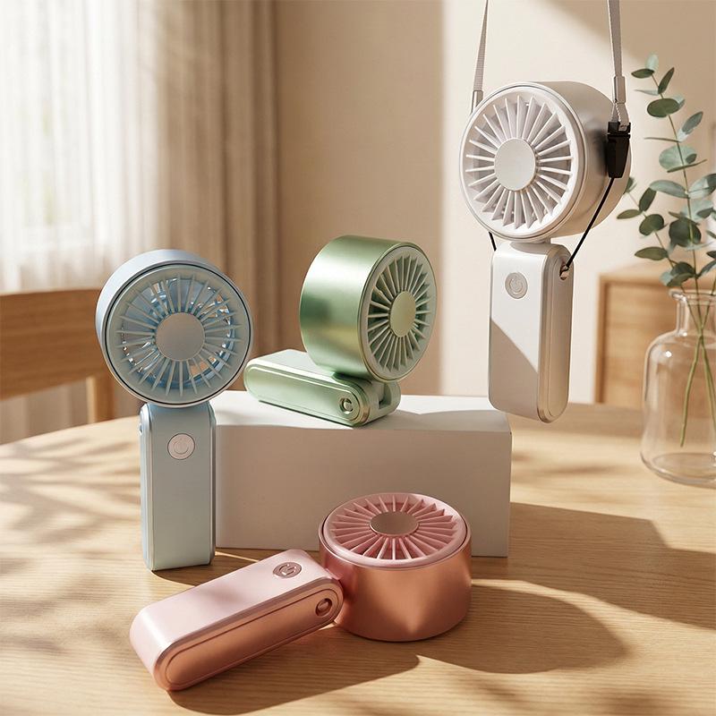New Flower Mini Portable USB Handheld Fan - Summer Fresh and Compact Electric Fan