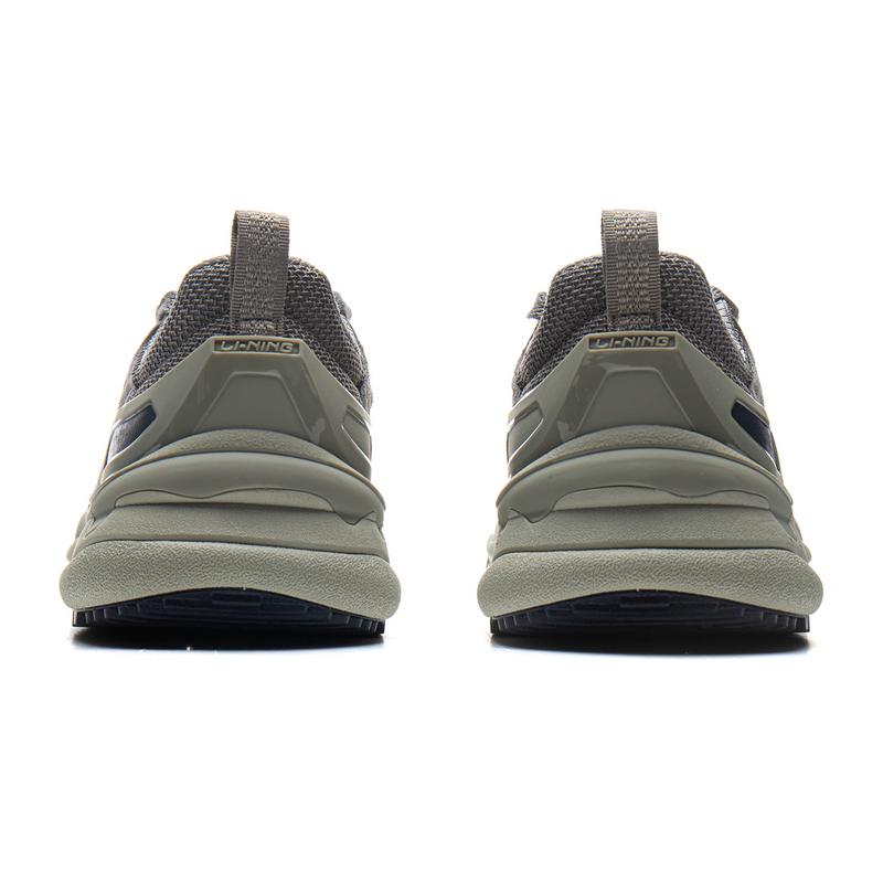 Li Ning CF Origin V4 Sports Comfortable Wear-Resistant Breathable Low-Top Casual Shoes Men sneaker Gray AGLU283-2
