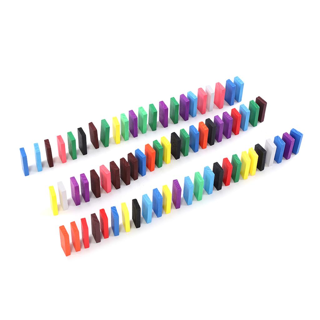 100pcs Baby Interesting Building Block Game Fun Toys with Pinewood for Imagination Development