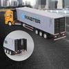 Plastic Container Transport Truck Toy Zinc Zinc Alloy Large Truck Toy Transport Vehicle Toy  Educational Toy