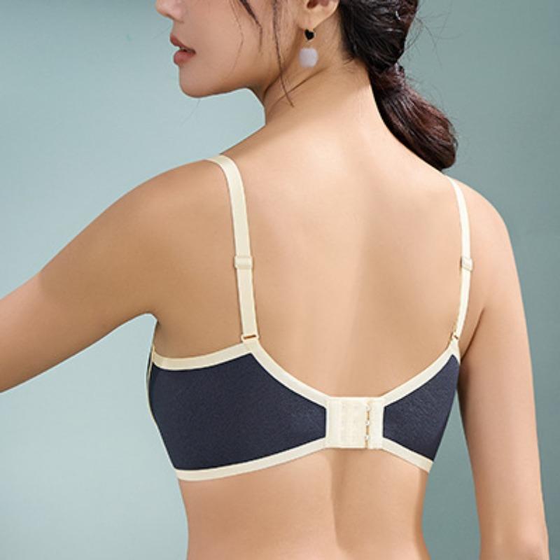 Non-marking Underwear Super Breathable Non-steel Ring Underwear Ultra-thin One-piece Bra