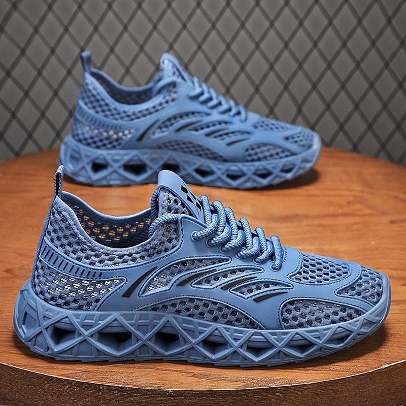 

CYYTL Summer Mesh Shoes For Men Sneakers Casual Breathable Outdoor Sports Tennis Running Hiking Luxury Designer Platform Loafers 39