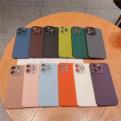 Pentru Apple iPhone 15 Pro Max Copertă completă Carcasă durabilă pentru PC, anti-amprentă, cu film pentru lentile Protector anti-cădere Carcasa din spate