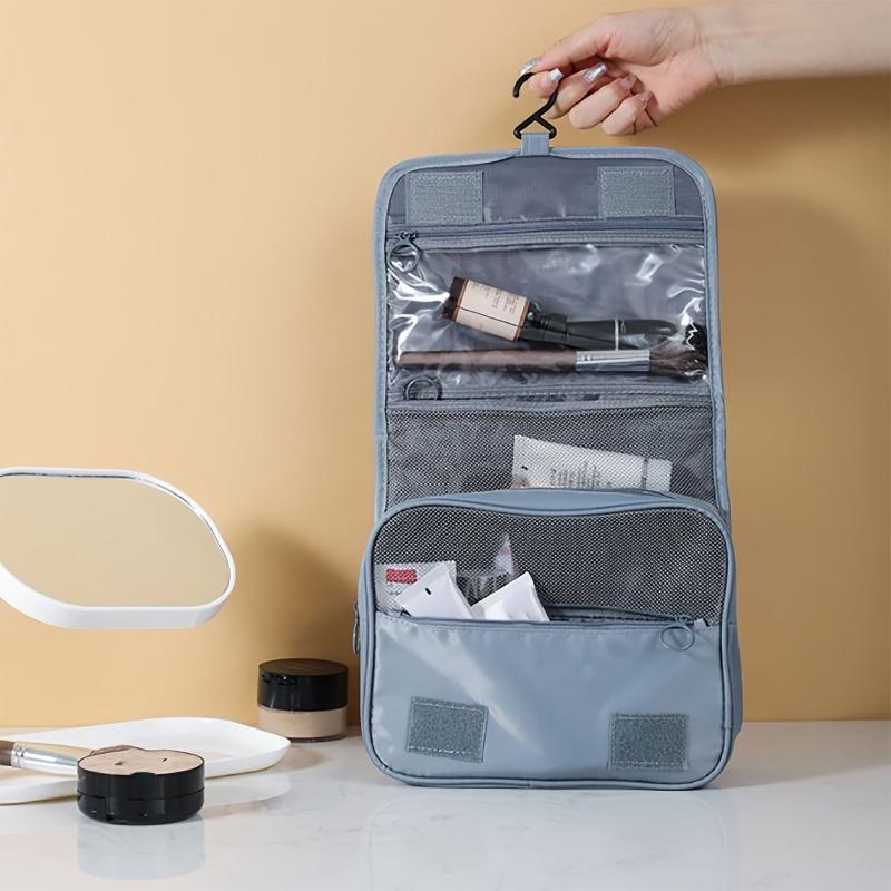 Large Capacity Travel Bag–Foldable,Wet&Dry Separation,Cosmetic Organizer for Toiletries&Accessories– Ideal for Business&Vacation
