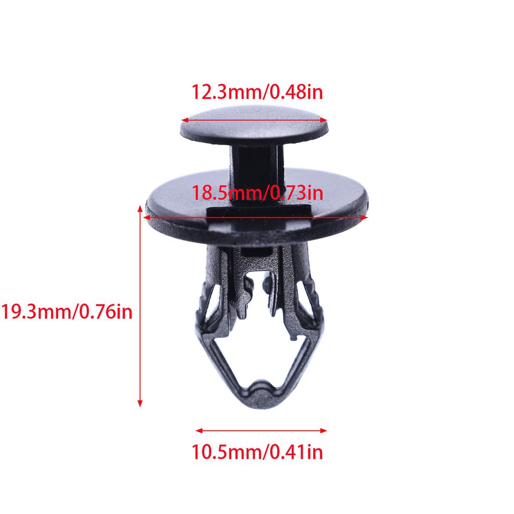 For Tesla Model 3 Y 112803400B Underbody Shields and Insulation Panel Fastener Clips Engine Under Cover Push-Type Retainer Clip