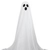 Lighted Spooky Ghost Decor Spooky Ghost Halloween Decor with LED String Lights for Home Porch Garden Yard Lawn Party Decorations