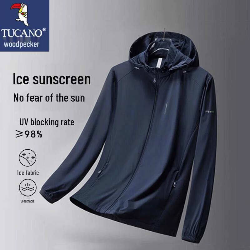TUCANO Men's Lightweight Ice Silk Sun Protection Jacket