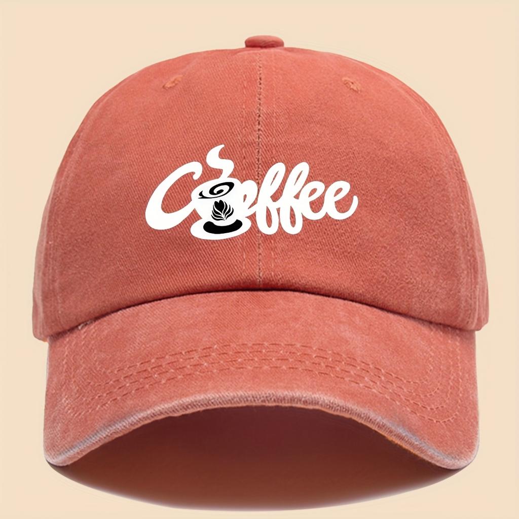 Retro Washed Baseball Cap Simple Breathable Adjustable Unisex Hat
