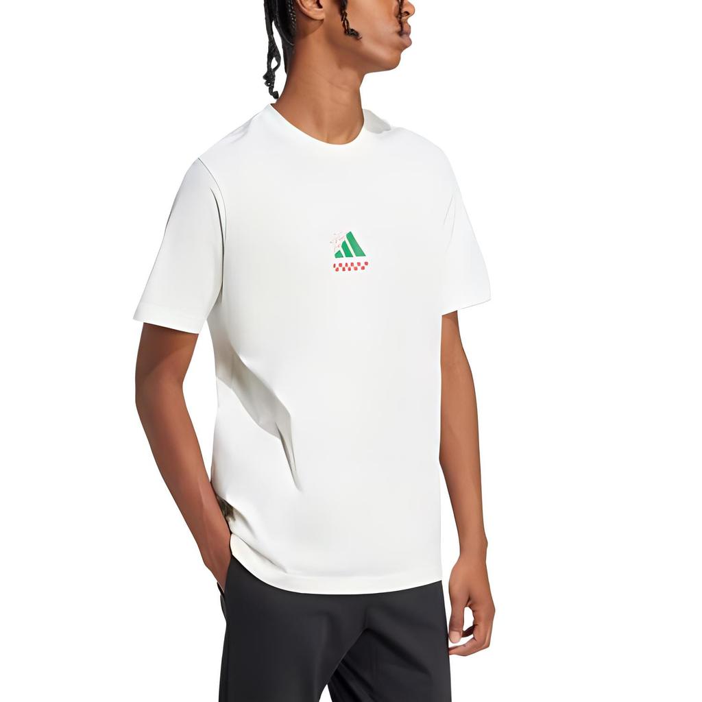 Adidas Free Shipping With AdiClub Lounge Pizza Graphic Tee JJ4016