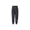 Nike Pantaloni de jogging din tricot țesut cu swoosh, îmbrăcăminte sport, pantaloni pentru femei, negru CJ3777-010