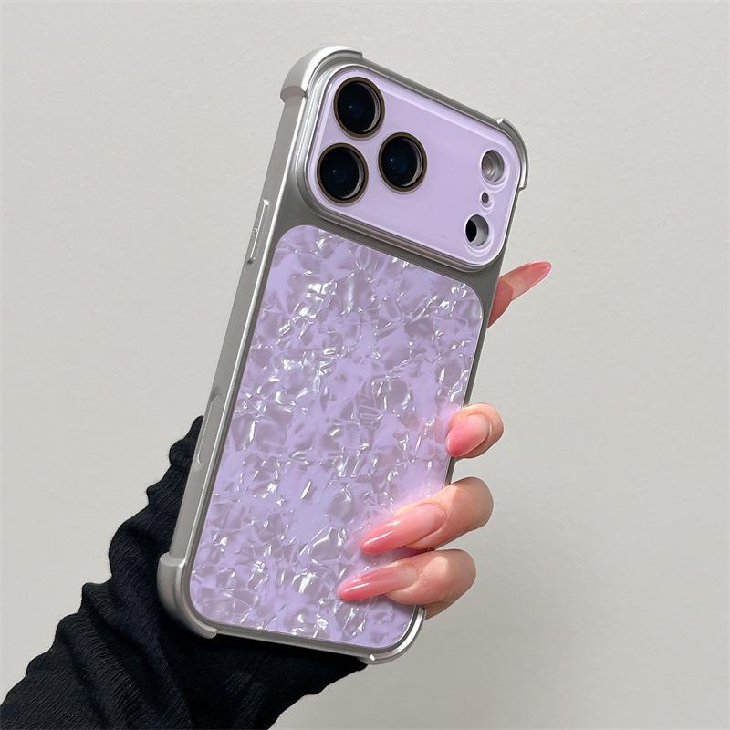 

Square Anti-Drop Textured Case for iPhone 17 Pro Max - Full Coverage, Compatible with Apple 16/15/14/13 14