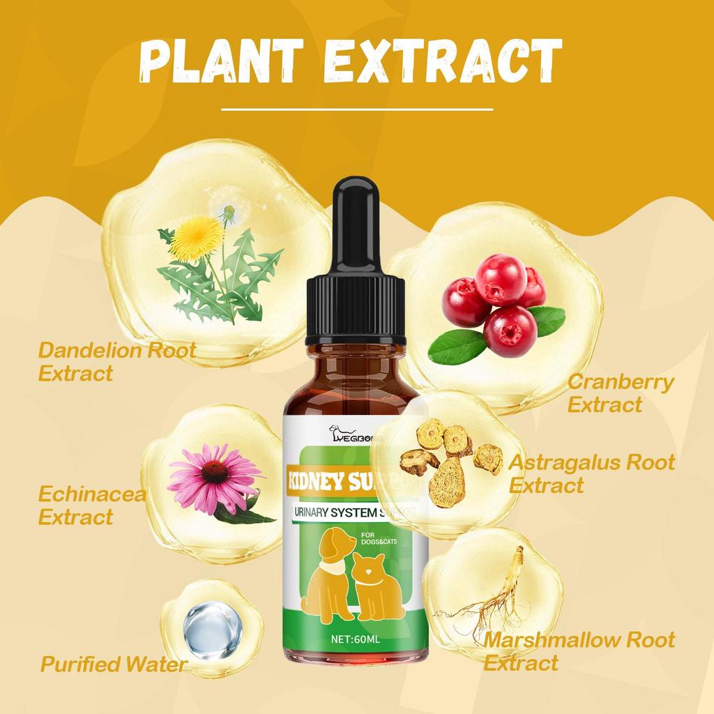 YEGBONG Doplněk stravy pro domácí zvířata Zvýšená energie Doplněk vitality pro psy a kočky Péče o tělo domácího zvířete