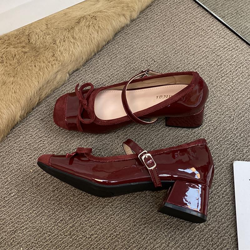 

Shoes Woman 2025 Shallow Mouth Ballet Flats Increas Height Clogs Platform Female Footwear New Ballerinas Creepers Dress Summer 35 червоний