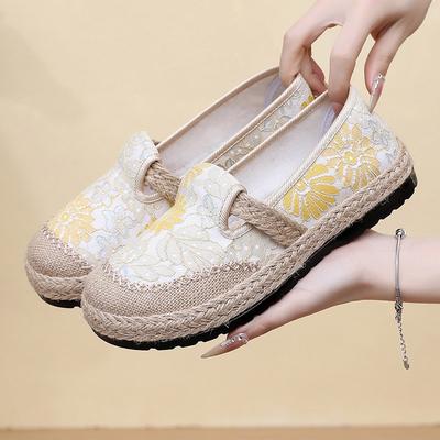Shoes Women's Cloth Shoes Sole Comfortable One-pedal Lazy Shoes Casual Versatile Breathable Women's Shoes