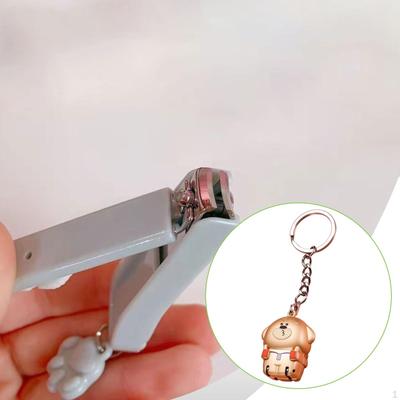 Foldable Nail Keychain Nails Cute Easy To Use Sturdy Professional Durability Practical Trimmer