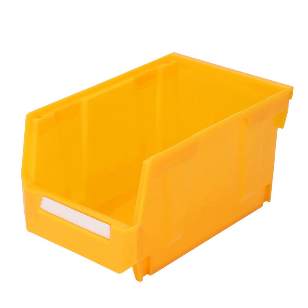 Teile Aufbewahrungsbehälter Verdicktes Plastik Große Öffnung Organizer Rückwandhängend Stapelbar Werkzeugbehälter für Geschäfte