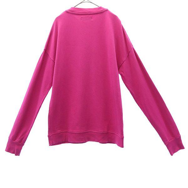 Fred Perry Long Sleeve Trainer 10 Pink Sweat Women Used