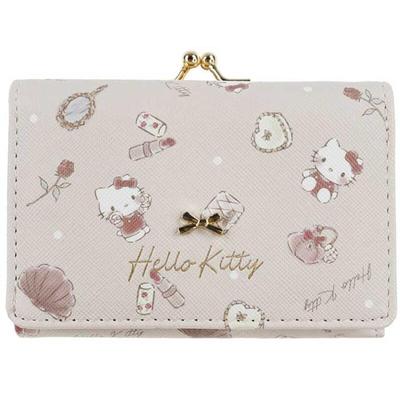 BONITA Women's 3-fold Mini Half Wallet Approximately 10.8x8x3.5cm 3 Colors