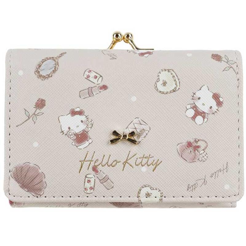 BONITA Women's 3-fold Mini Half Wallet Approximately 10.8x8x3.5cm 3 Colors