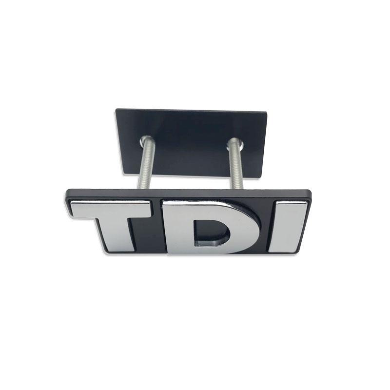 Auto Styling Zubehör 3D TDI Front Motorhauben Grill Abzeichen Emblem Aufkleber