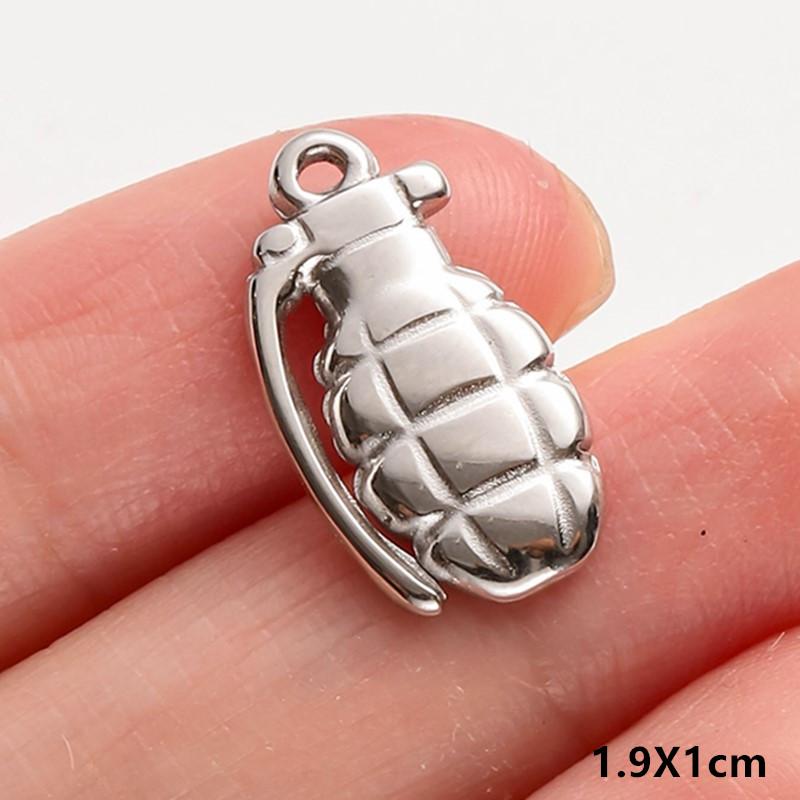 5pcs No Fade Tools Axe Wrench Sword Daily Supplies Charm Pendant For DIY Jewelry Making Accessories Keychain Earring Connectors