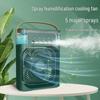 Bladeless USB Rechargeable Hanging Neck Fan - Mini Outdoor Sports Fan