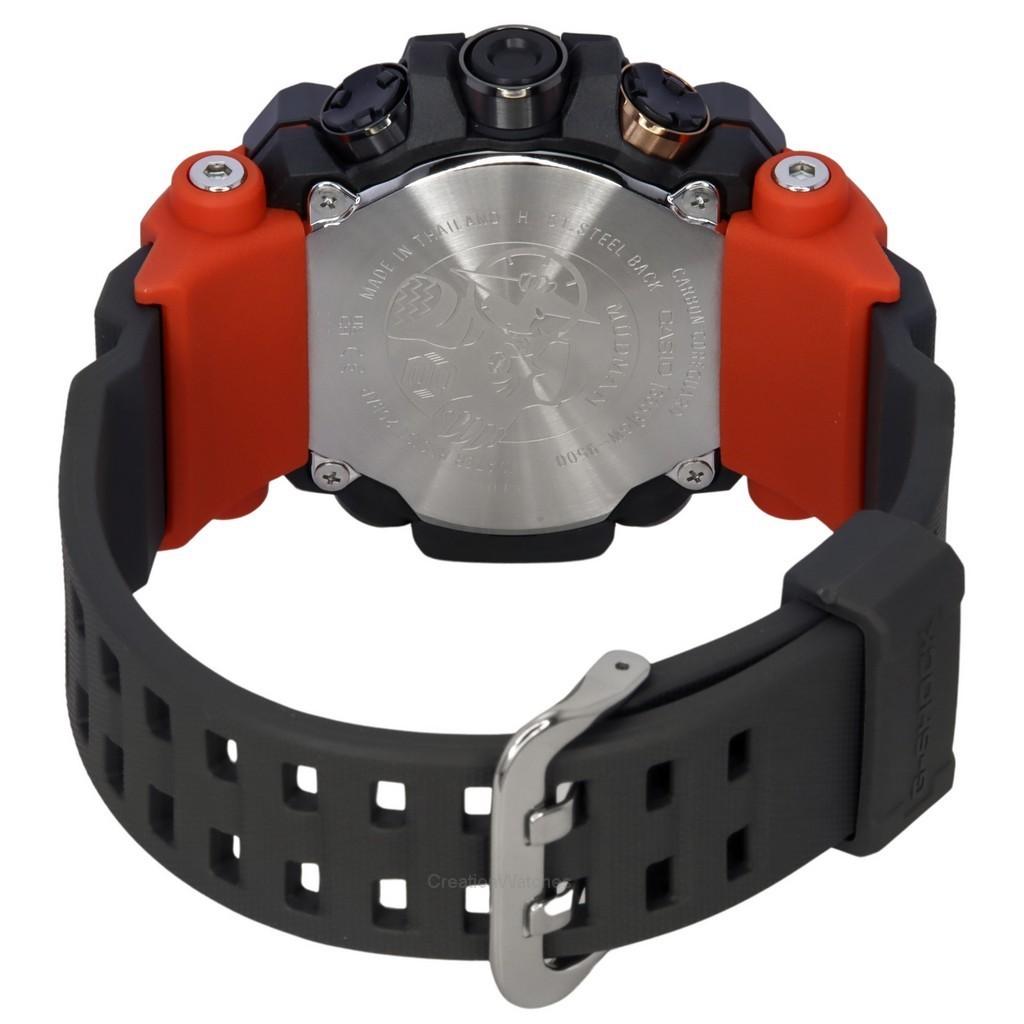 Casio G-Shock Mudman Master Of G-Land Digital Orange And Black Resin Strap Solar GW-9500-1A4 200M Men's Watch