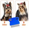 3-piece Set of Pet Lice Removal Comb, Flea Comb, Fine-toothed Needle Comb, Lice Removal Comb and Tick Hook Combination Set