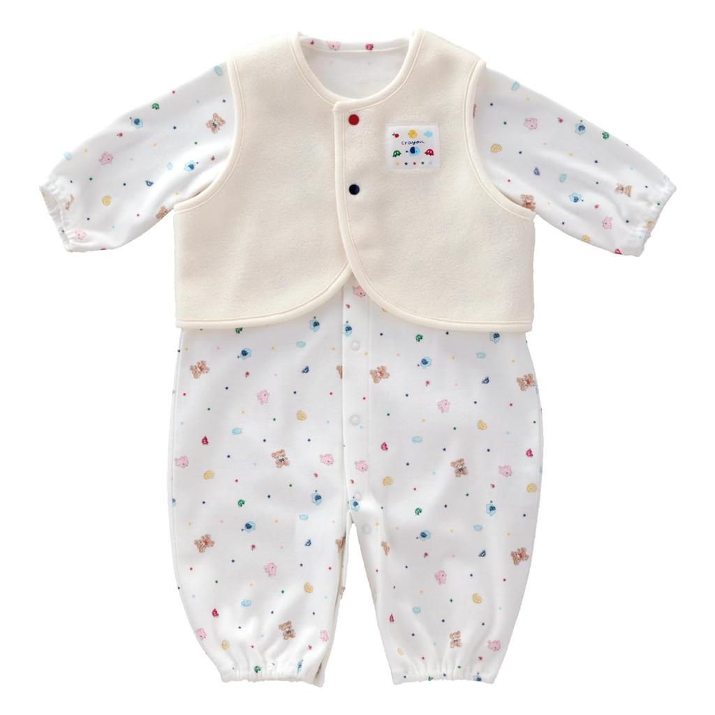 All with Made in Japan [Baby Castle] Two-way Vest, 50-70 Crayons,