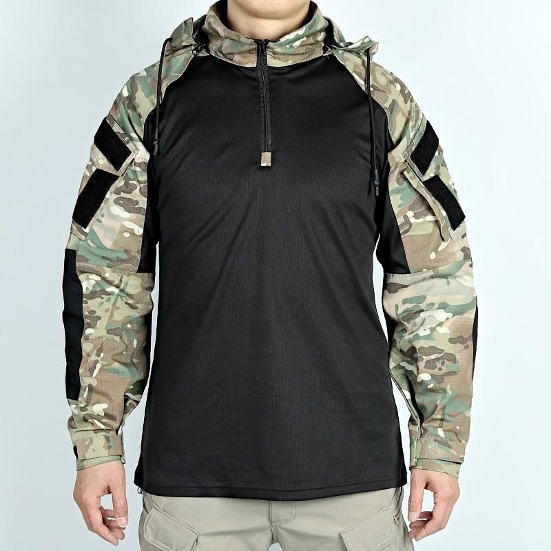 New Strike II Camouflage Frog Suit: Breathable, Long Sleeve, Multi-Pocket Outdoor Military Clothing, Plus Size