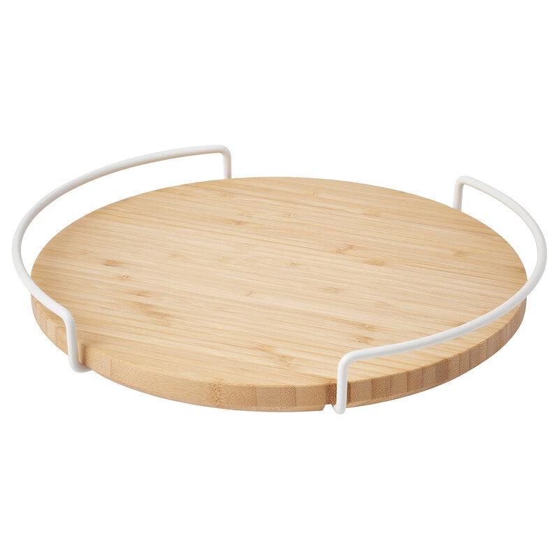 IKEA APTITLIG Bamboo Lazy Susan Turntable