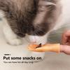 1Set Cats Toy Cat Gesture Finger Cot Cat Finger Sleeve Mini Hand Model Silicone Gloves Pet Interaction Toy Cat Massage Tool