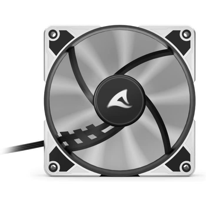 Ventilateur - SHARKOON - SilentStorm BW120 - 120mm - 1400 tr/min - 28 dB(A)