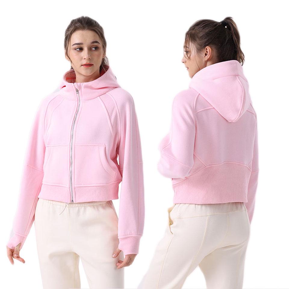 Uarun Women's Loose Fleece Yoga Hoodie
