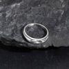 Fashion Stainless Steel Minimalist Signet Ring for Men, Geometric Jewelry Father's Gift