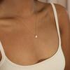 Teardrop Zircon December Birthstone Necklace