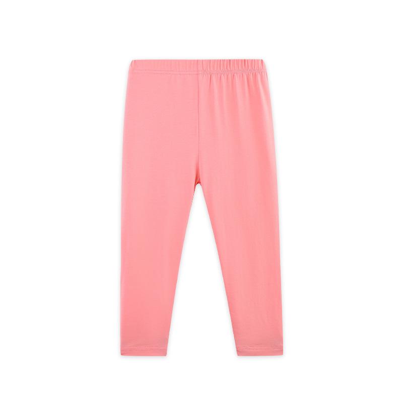 AostaBetty Girls' Autumn Leggings: European & American Style, Solid Color Fashion for Toddlers & Young Children