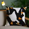 Lustiges Messer Gans Kissenbezug Kurzplüsch Beidseitiger Druck Quadratische Zierkissenbezüge Sofa Heim Kissen Dekor
