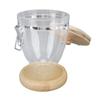 Coffee Bean Container Loose Leaf Tea Coffee Sugar Nuts Canister Clear Food Storage Jar with
