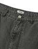 Mmlg [Mmlg] Washed Wide Pants (Charcoal)