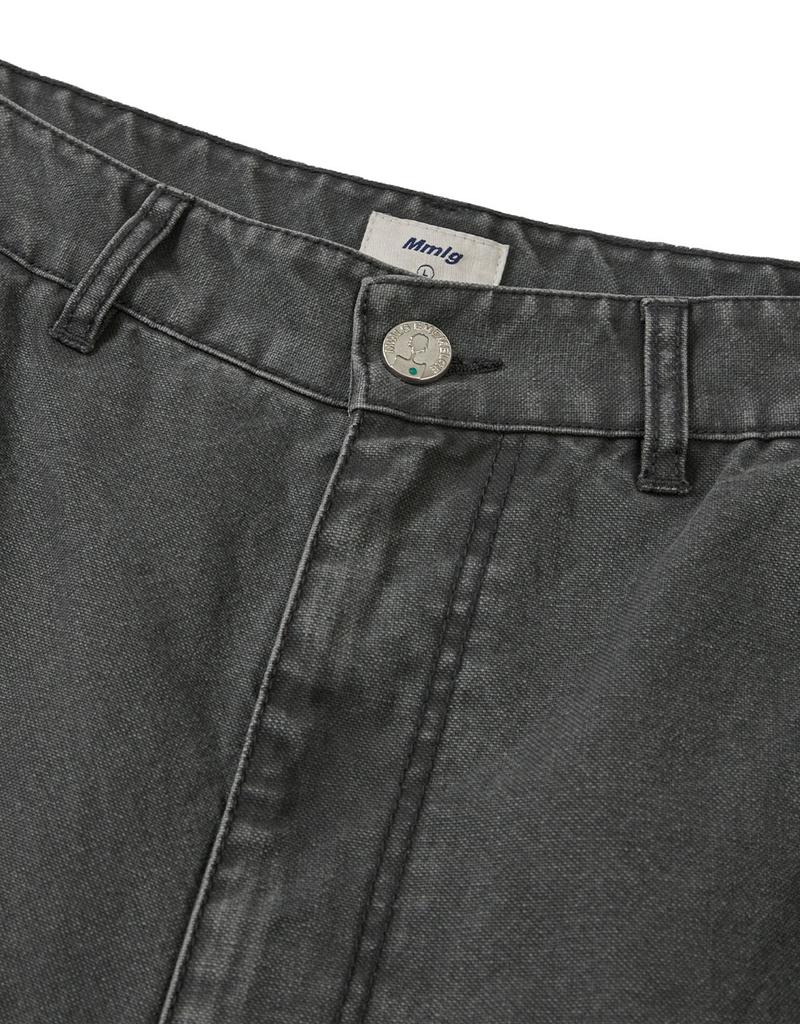 Mmlg [Mmlg] Washed Wide Pants (Charcoal)